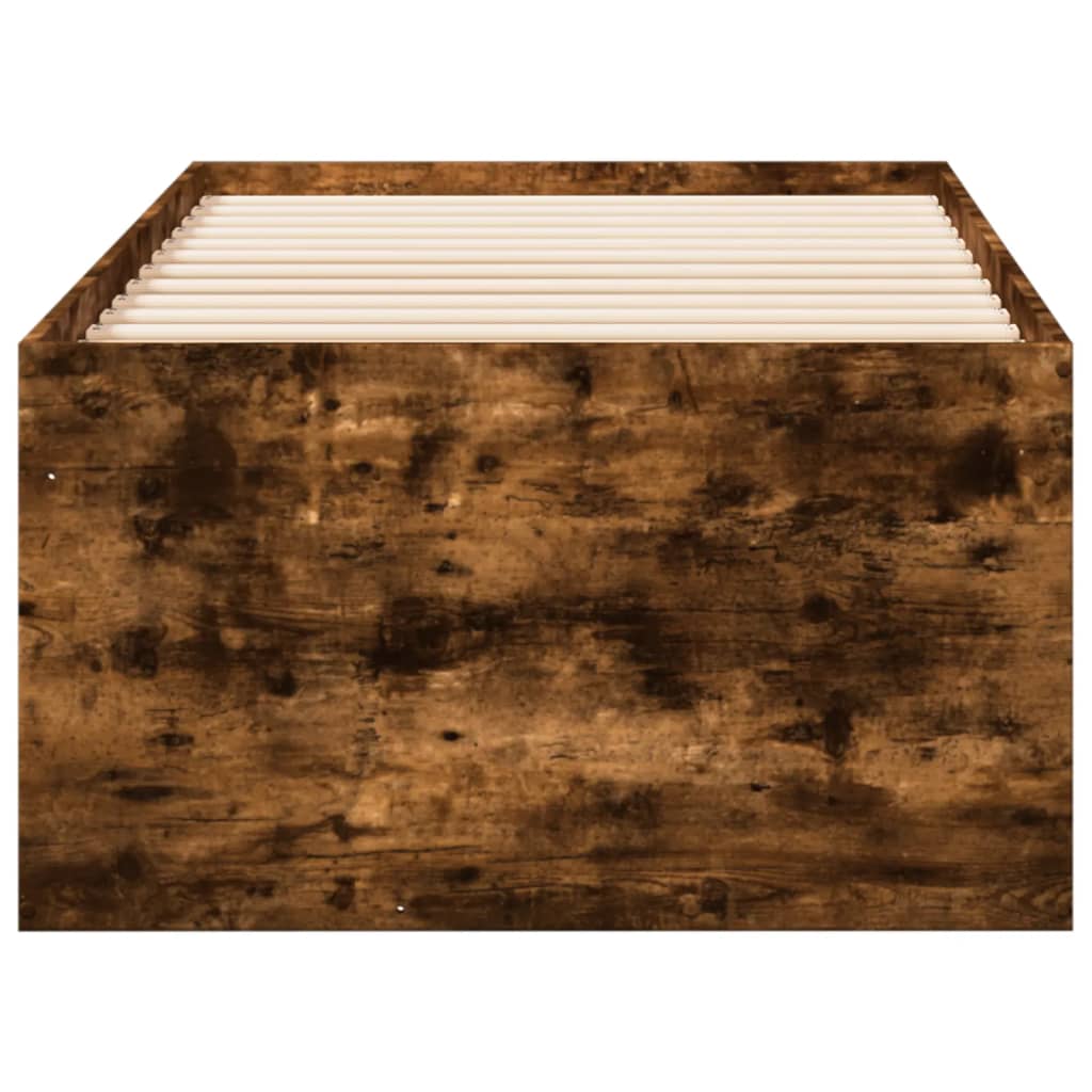 Lit de jour avec tiroirs sans matelas chêne fumé 75x190 cm - XIOS