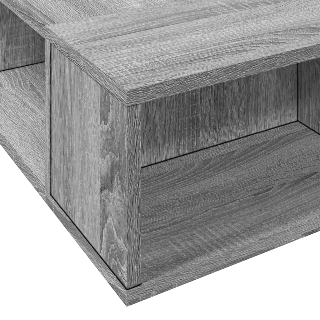 Cadre de lit sans matelas sonoma gris 150x200 cm - XIOS