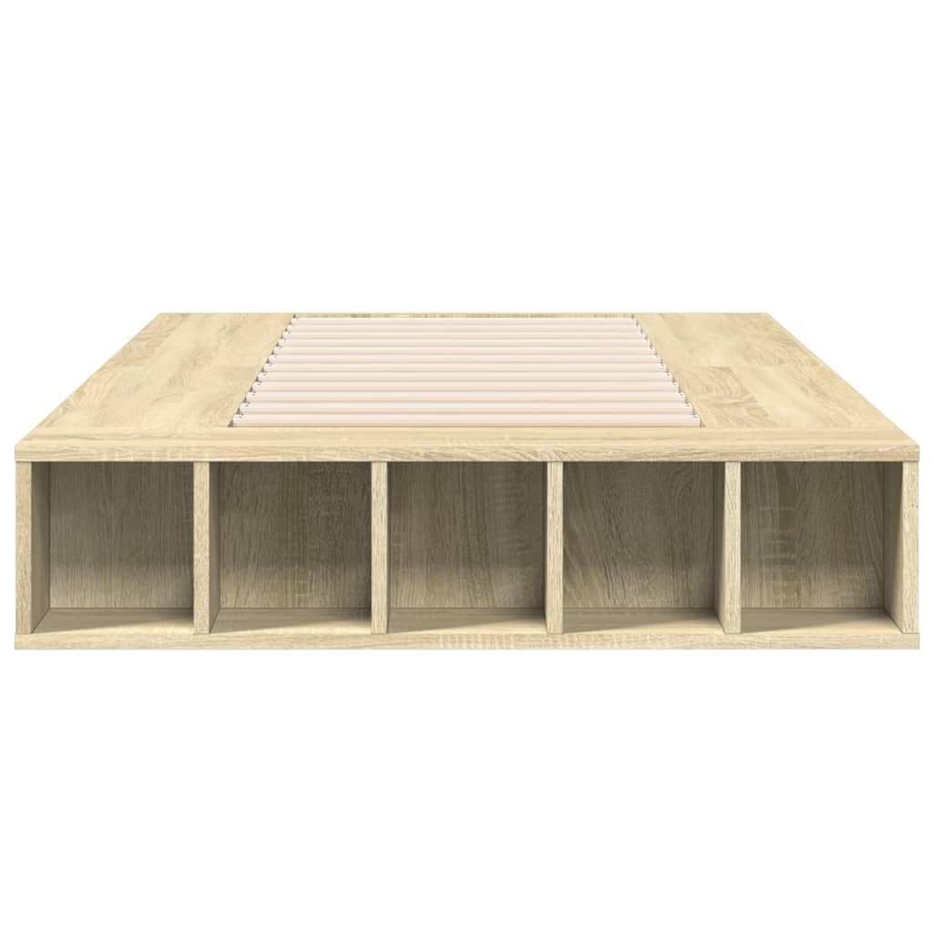 Cadre de lit sans matelas chêne sonoma 90x200 cm - XIOS