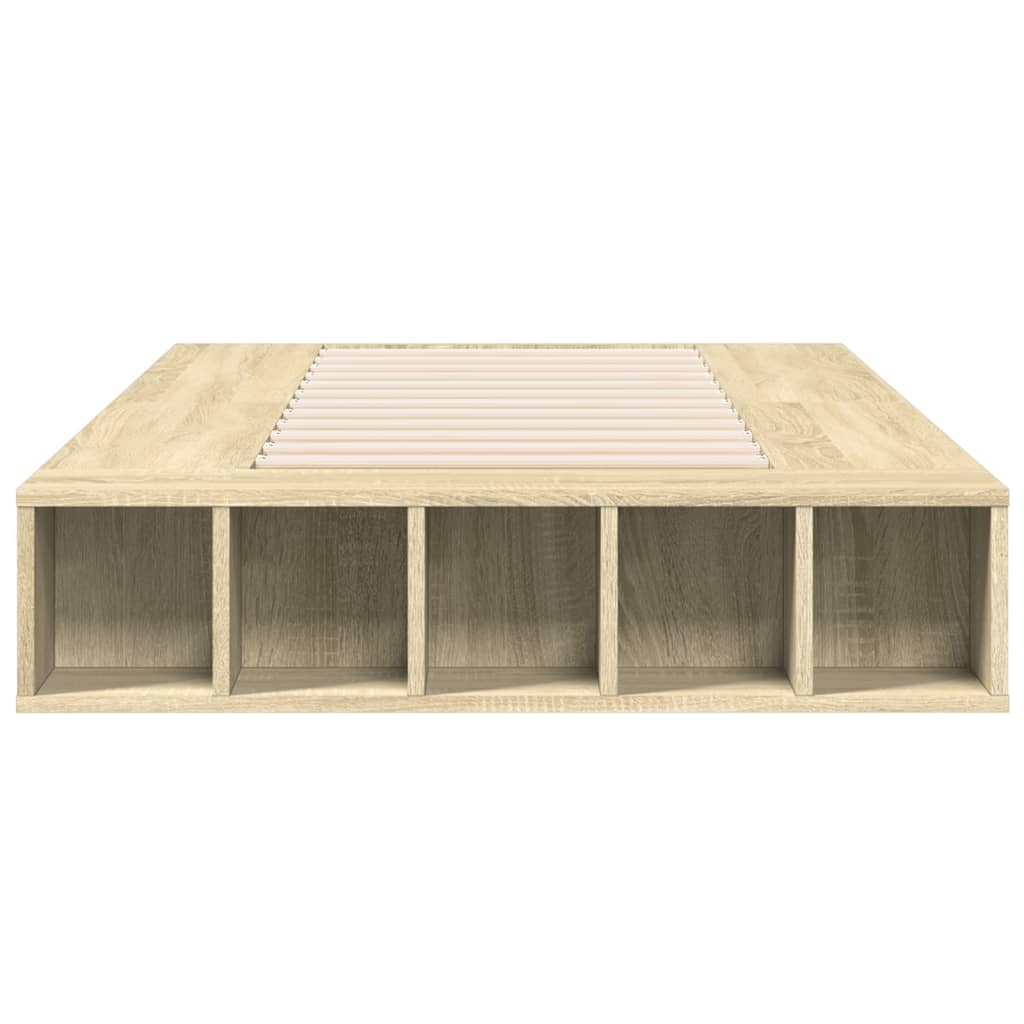 Cadre de lit sans matelas chêne sonoma 90x190 cm - XIOS