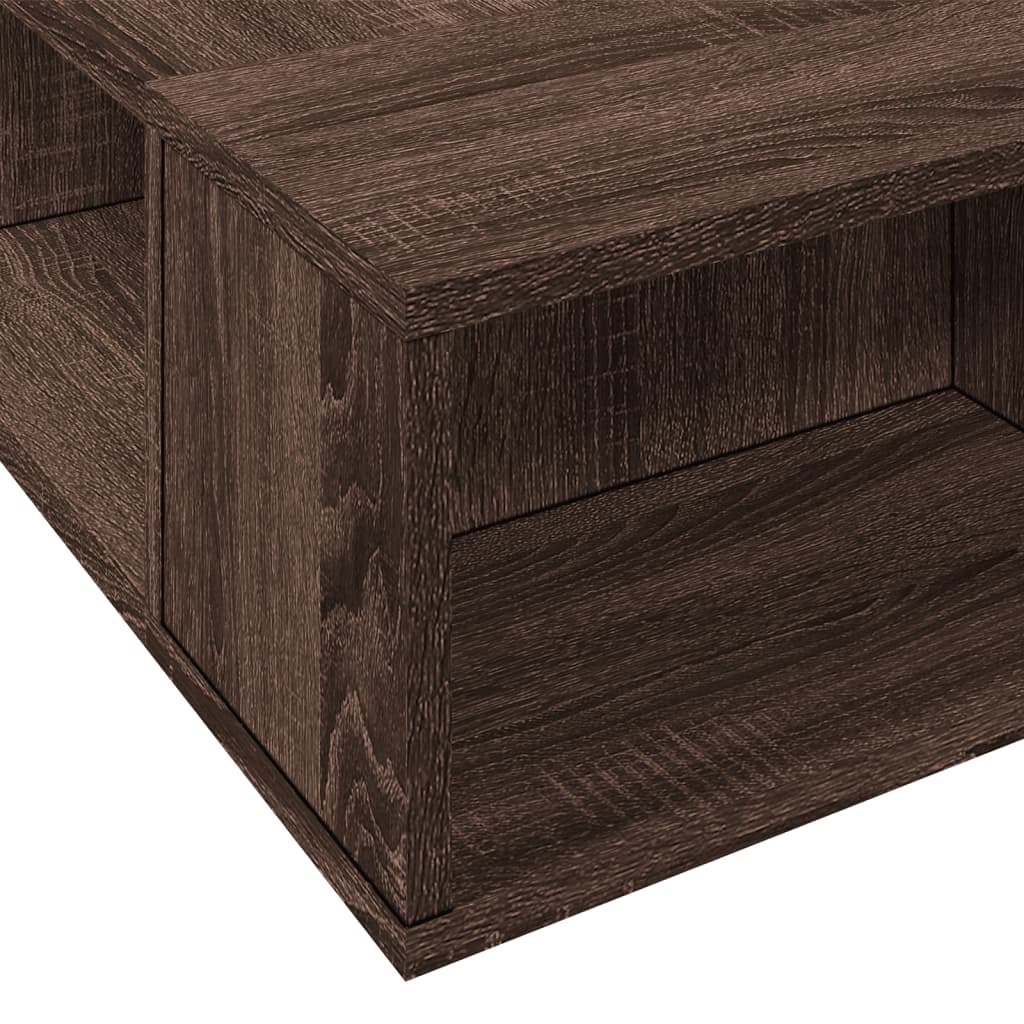 Cadre de lit sans matelas chêne marron 90x190 cm - XIOS