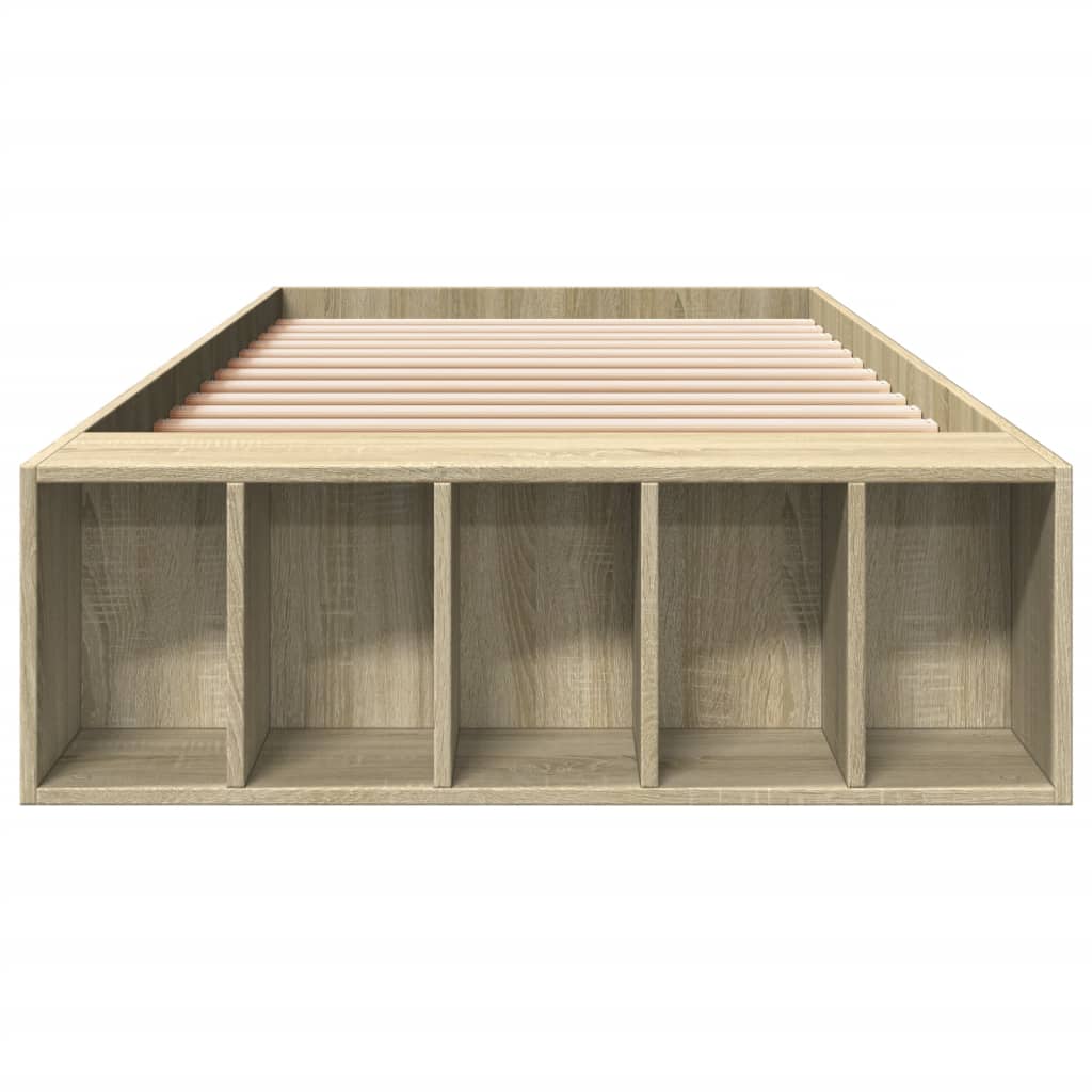 Cadre de lit sans matelas chêne sonoma 90x200 cm - XIOS