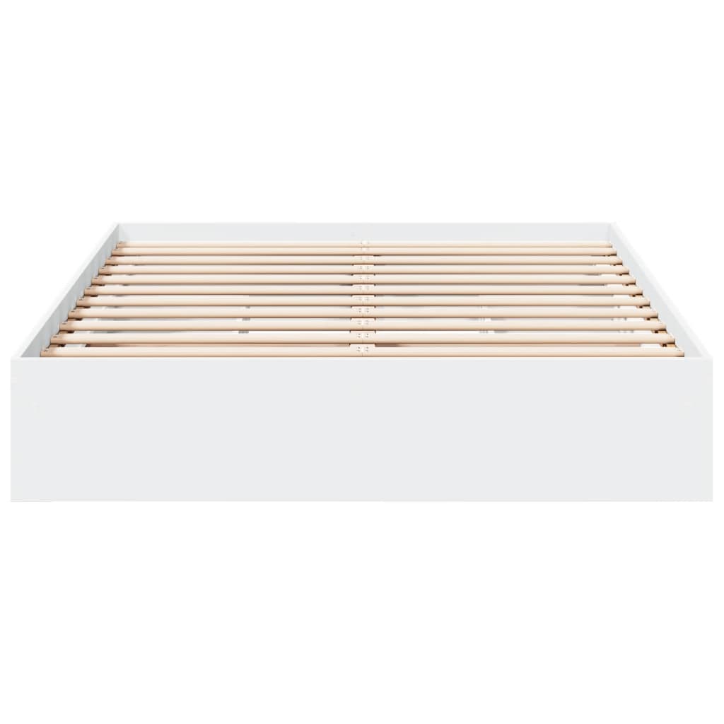 Cadre de lit avec tiroirs sans matelas blanc 120x200 cm - XIOS