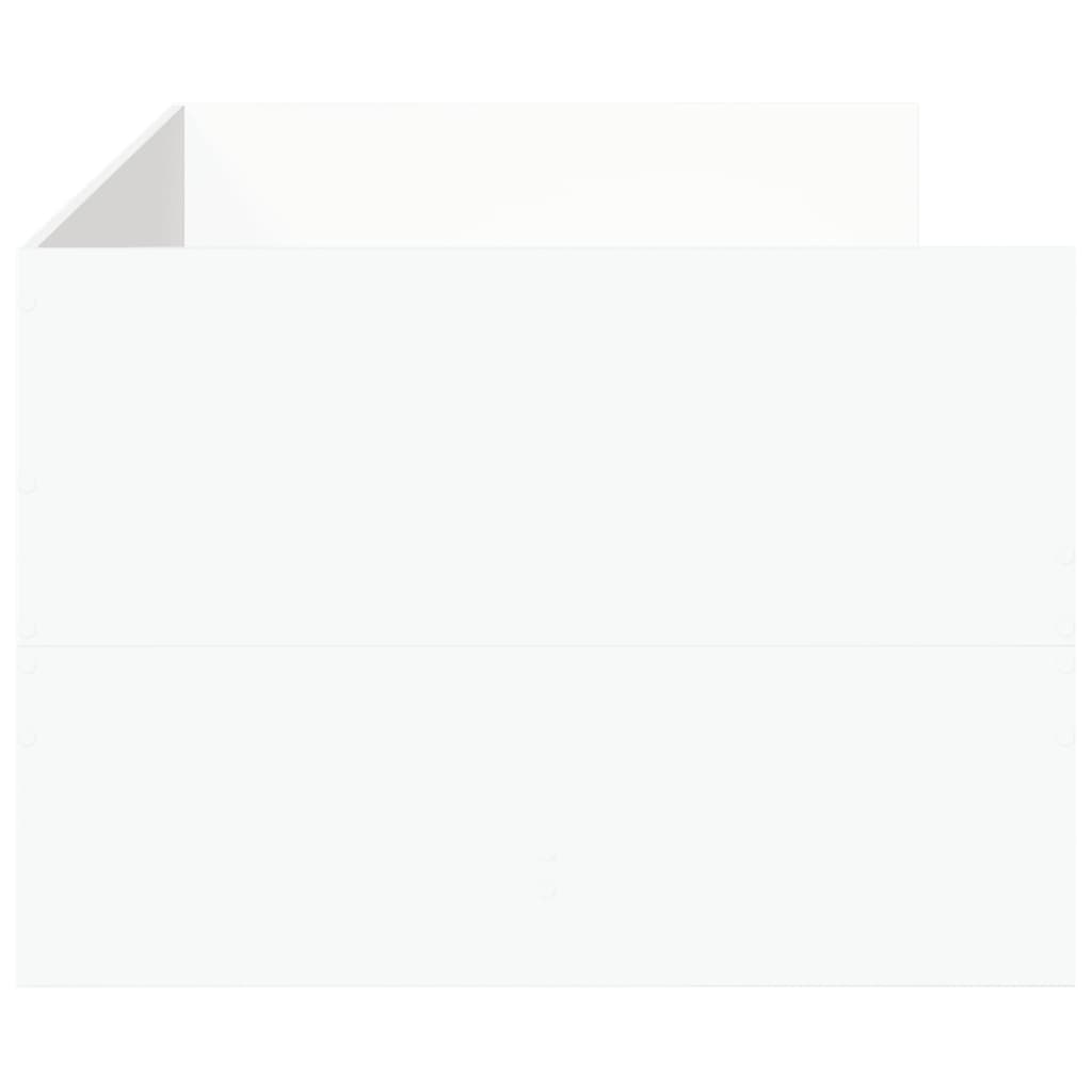 Lit de jour avec tiroirs sans matelas blanc 90x190 cm - XIOS