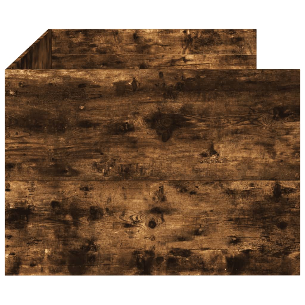 Lit de jour avec tiroirs sans matelas chêne fumé 75x190 cm - XIOS