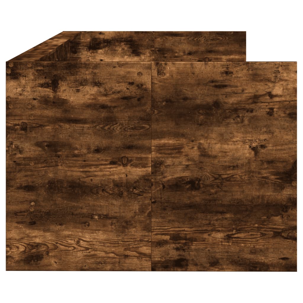 Lit de jour avec tiroirs sans matelas chêne fumé 100x200 cm - XIOS