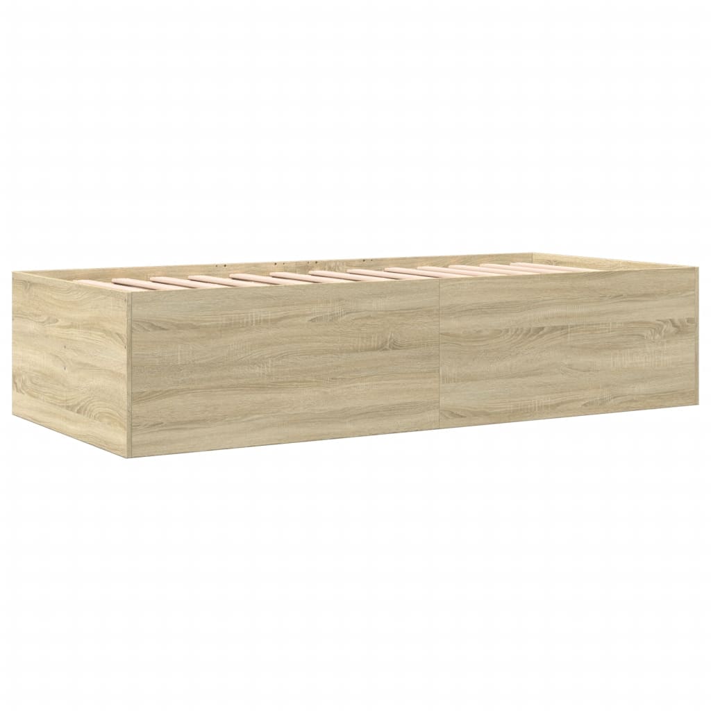 Lit de jour avec tiroirs sans matelas chêne sonoma 90x200 cm - XIOS