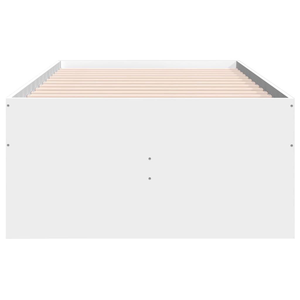 Lit de jour avec tiroirs sans matelas blanc 75x190 cm - XIOS