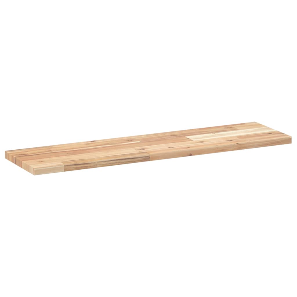 Étagère flottante 80x20x2 cm bois d'acacia massif non traité - XIOS