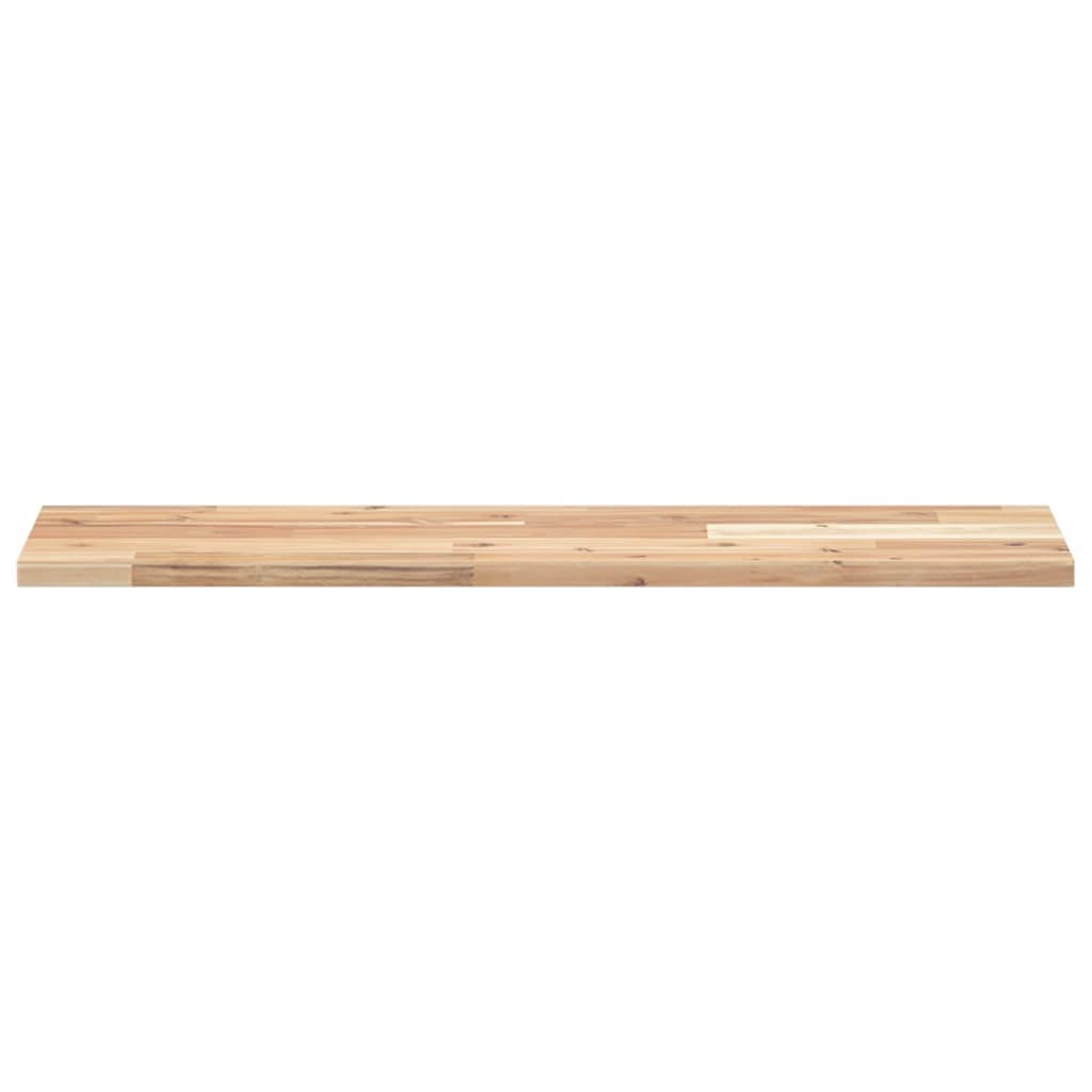 Étagères flottantes 2 pcs 80x20x2 cm acacia massif non traité - XIOS
