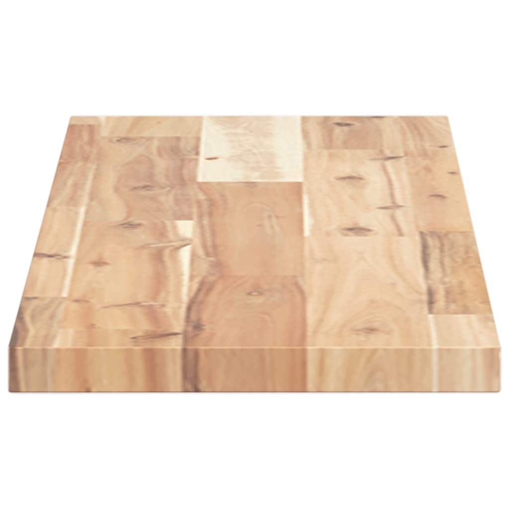Étagères flottantes 2 pcs 80x20x2 cm acacia massif non traité - XIOS