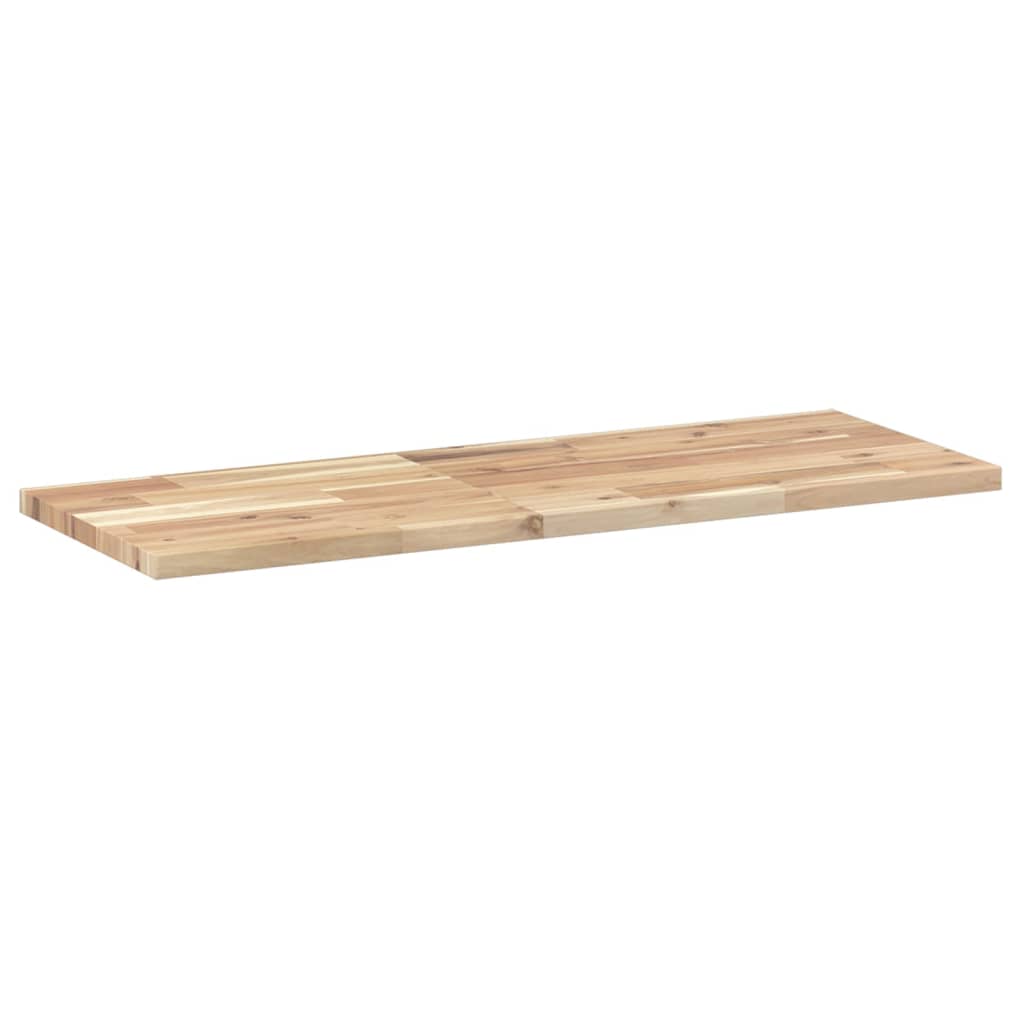 Étagère flottante 100x30x2 cm bois d'acacia massif non traité - XIOS