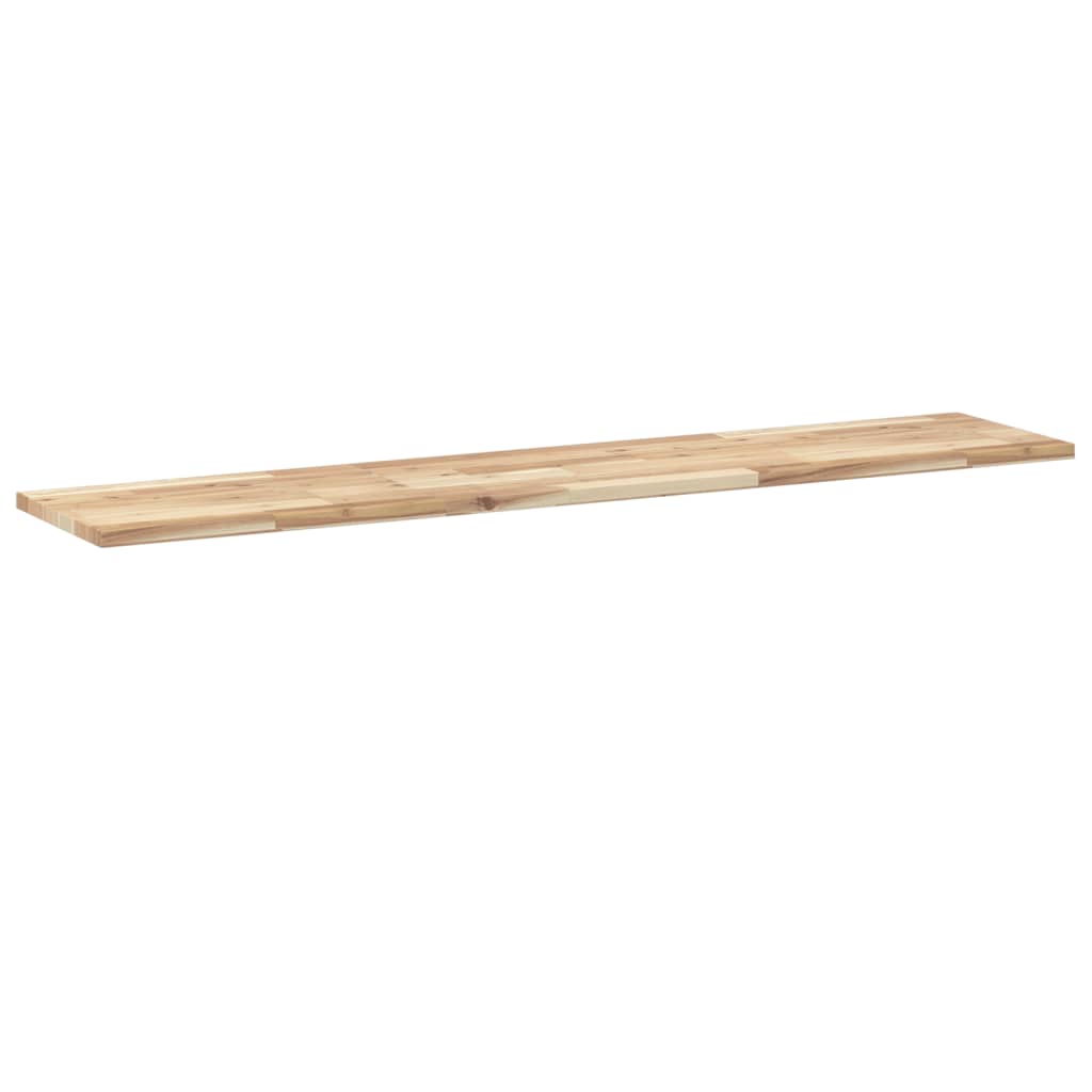 Étagères flottantes 2 pcs 120x30x2 cm acacia massif non traité - XIOS