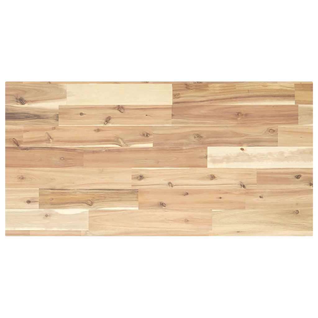 Étagères flottantes 2 pcs 80x40x2 cm acacia massif non traité - XIOS