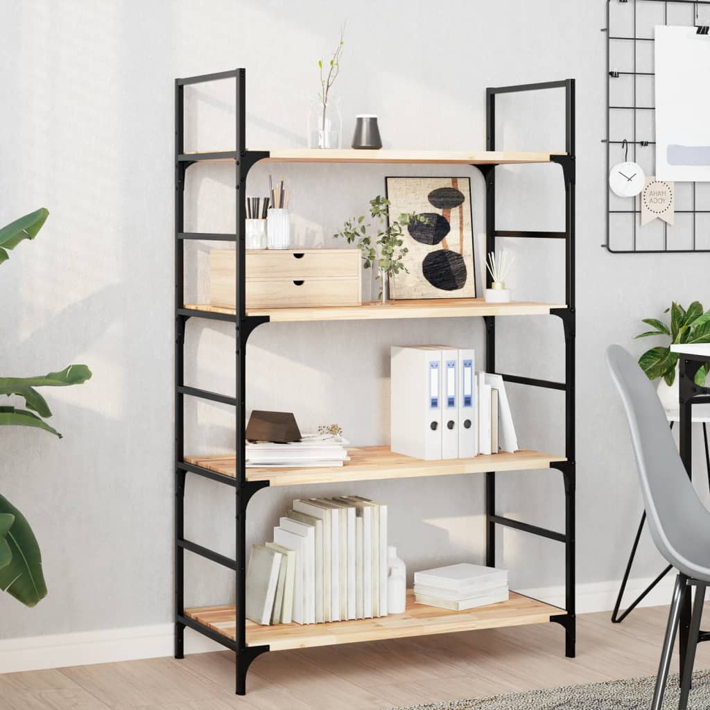 Étagères flottantes 4 pcs 100x40x2 cm acacia massif non traité - XIOS