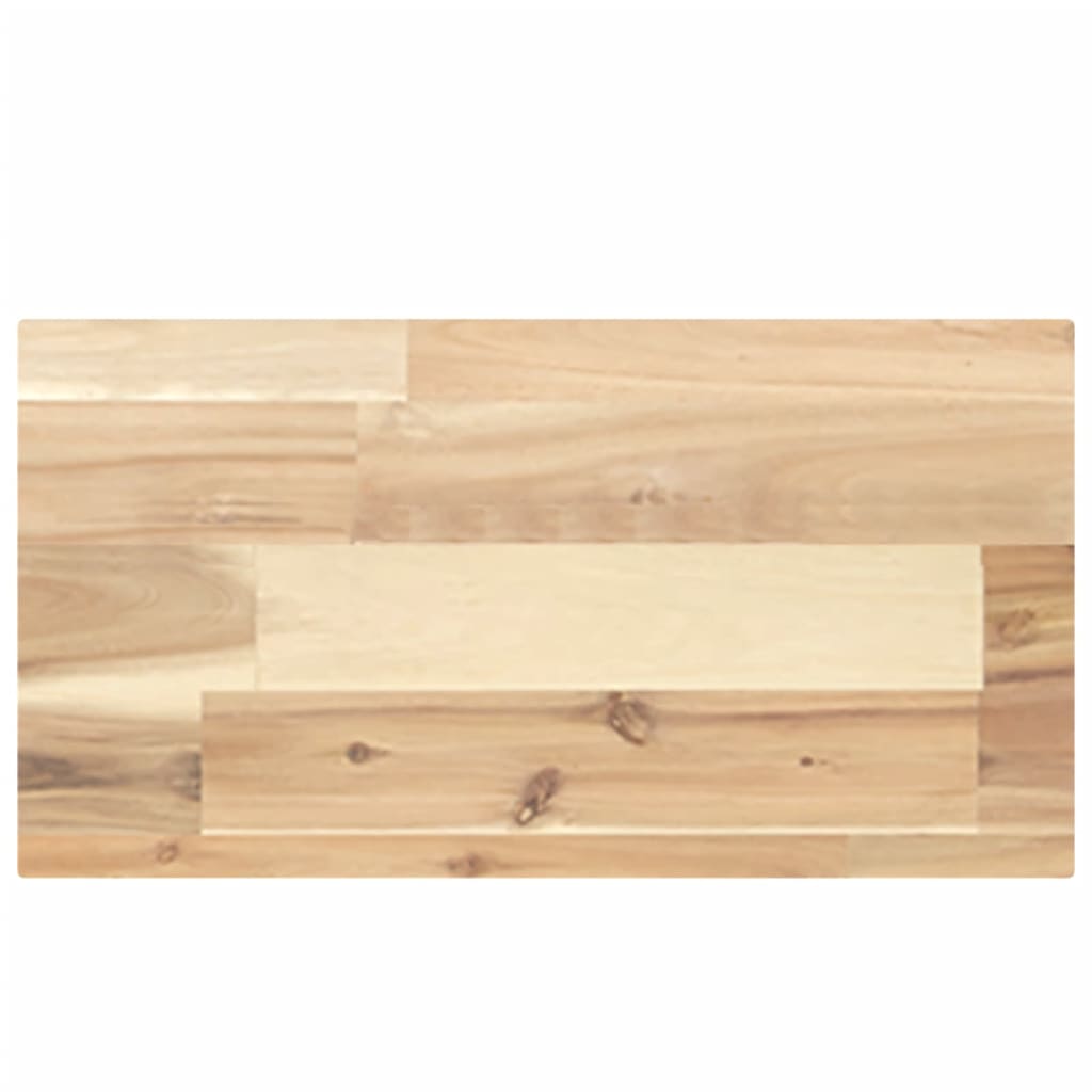 Étagère flottante 40x20x4 cm bois d'acacia massif non traité - XIOS