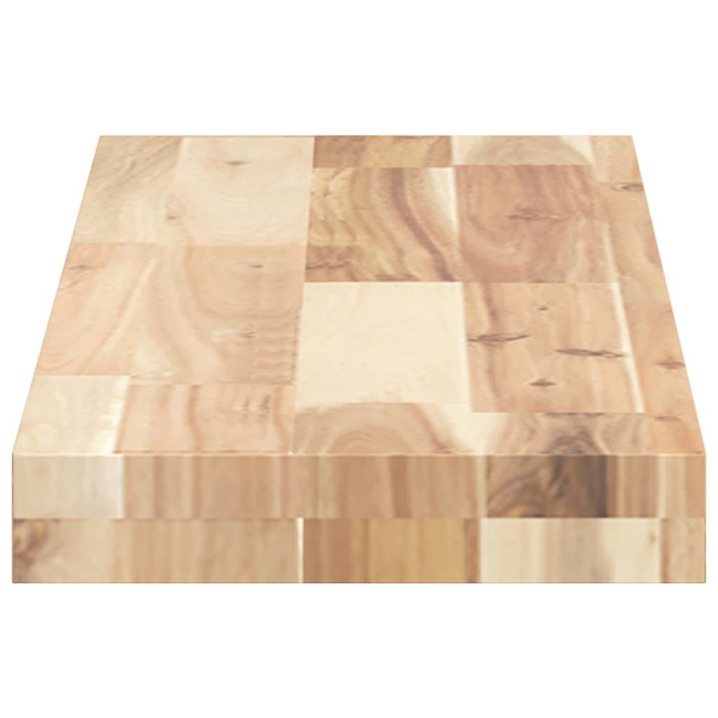 Étagère flottante 100x20x4 cm bois d'acacia massif non traité - XIOS