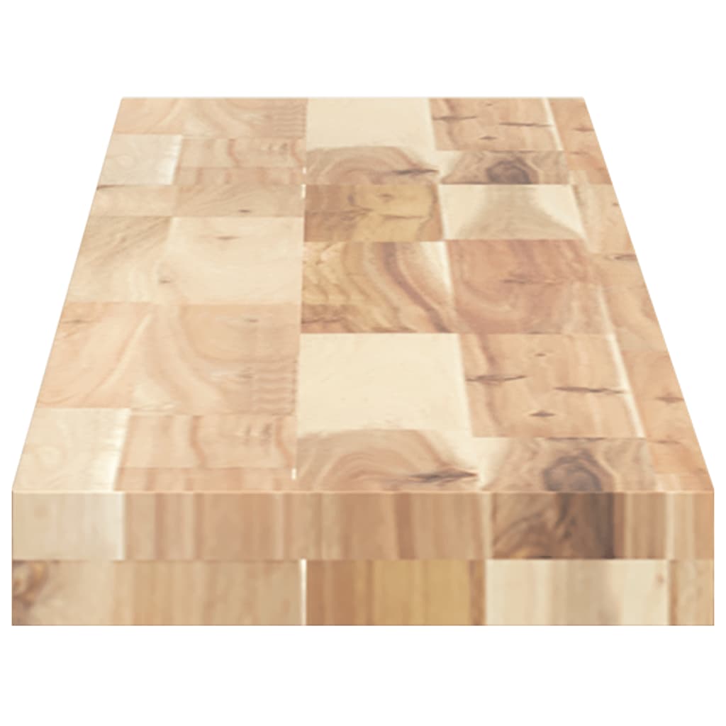 Étagères flottantes 4 pcs 160x20x4 cm acacia massif non traité - XIOS