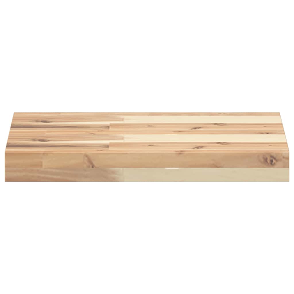 Étagères flottantes 4 pcs 40x30x4 cm acacia massif non traité - XIOS