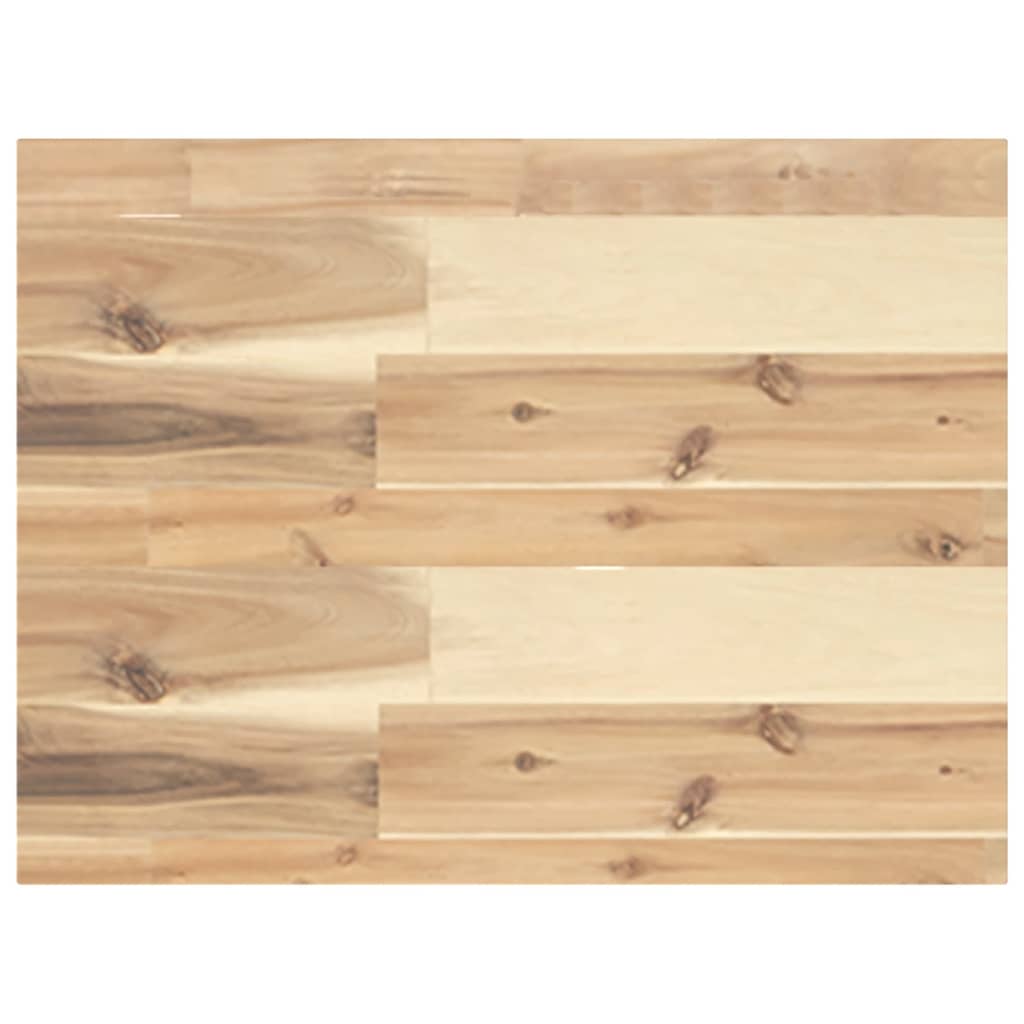 Étagères flottantes 2 pcs 60x30x4 cm acacia massif non traité - XIOS