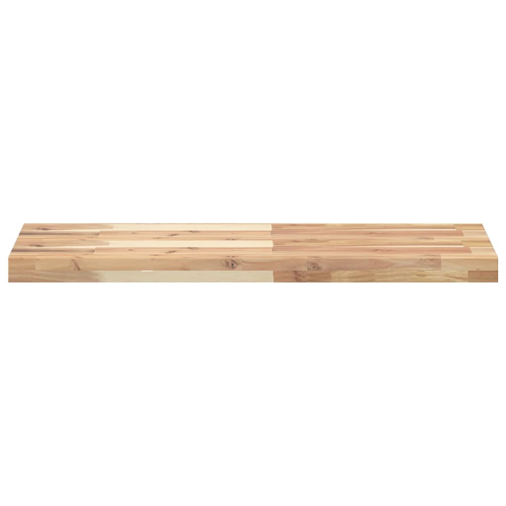 Étagère flottante 100x30x4 cm bois d'acacia massif non traité - XIOS