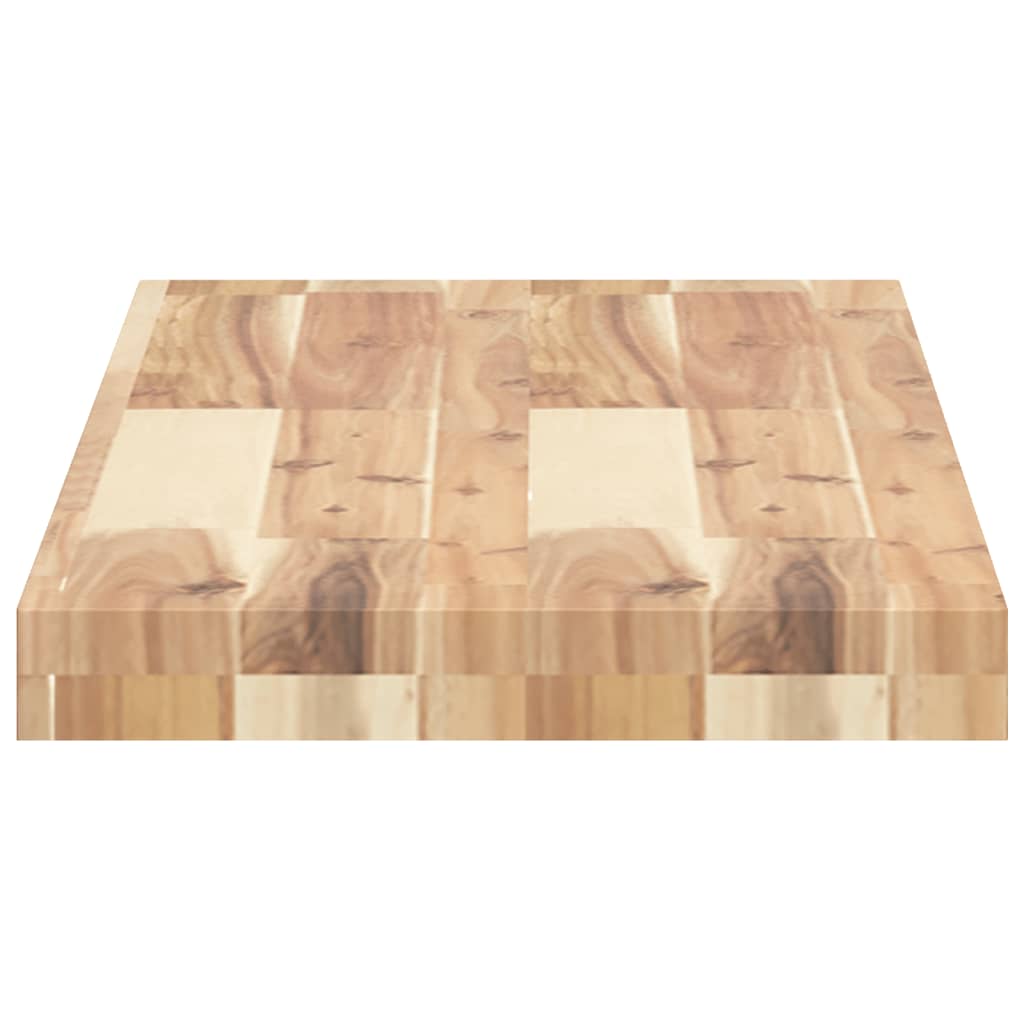 Étagères flottantes 2 pcs 100x30x4 cm acacia massif non traité - XIOS
