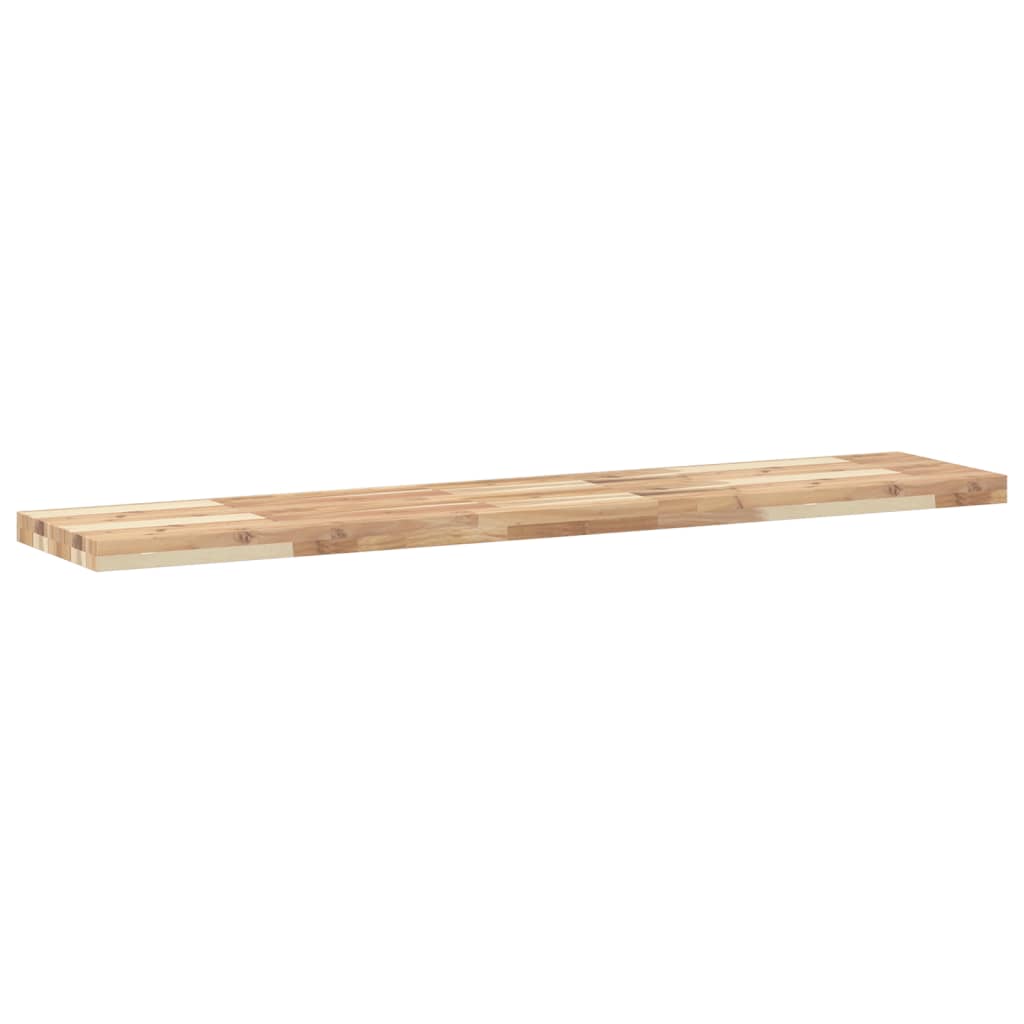 Étagères flottantes 4 pcs 120x30x4 cm acacia massif non traité - XIOS