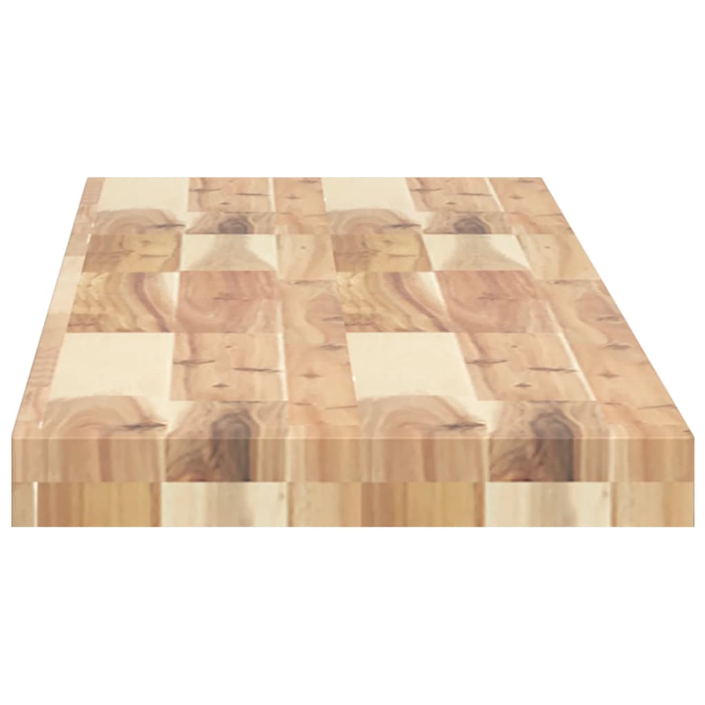 Étagères flottantes 4 pcs 120x30x4 cm acacia massif non traité - XIOS