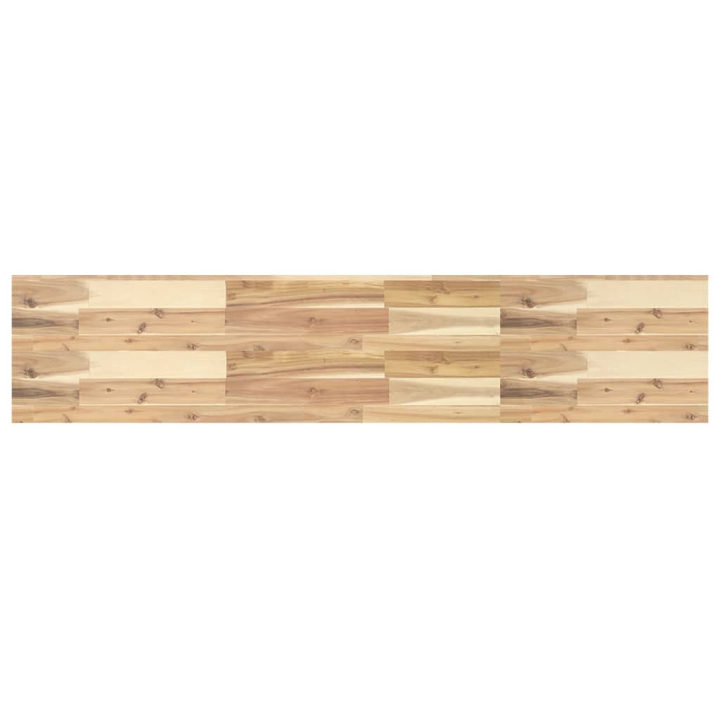 Étagère flottante 140x30x4 cm bois d'acacia massif non traité - XIOS