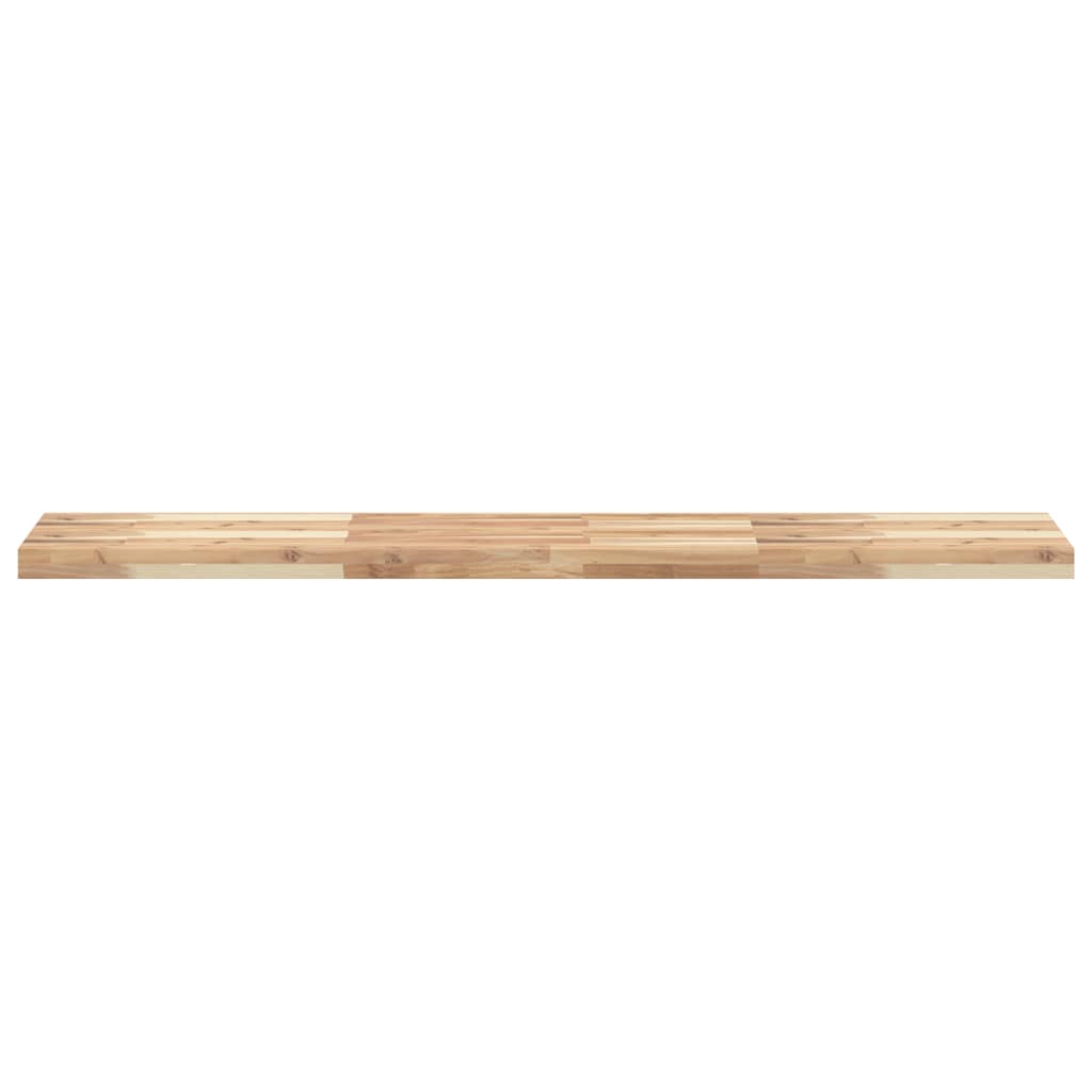 Étagères flottantes 4 pcs 140x30x4 cm acacia massif non traité - XIOS