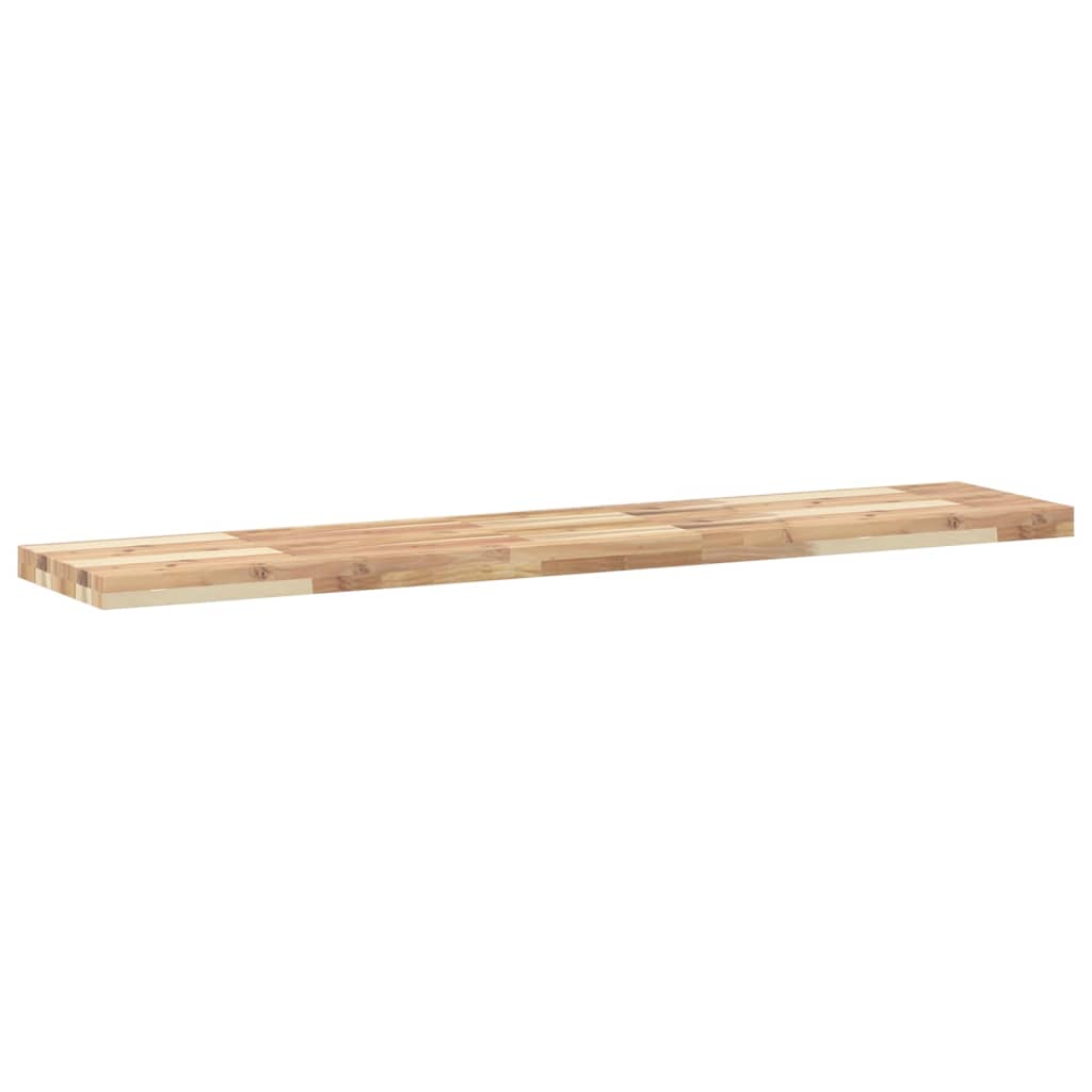 Étagères flottantes 3 pcs 160x30x4 cm acacia massif non traité - XIOS