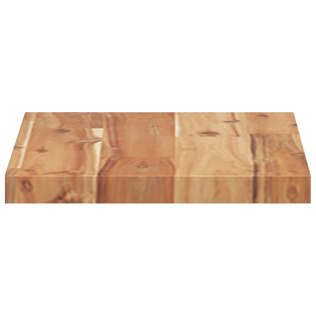 Étagères flottantes 4 pcs 60x20x2 cm acacia massif à l'huile - XIOS