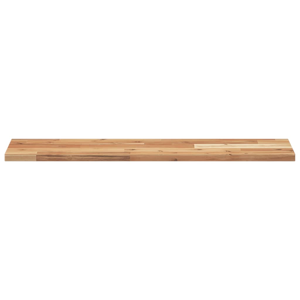 Étagères flottantes 2 pcs 80x20x2 cm acacia massif à l'huile - XIOS
