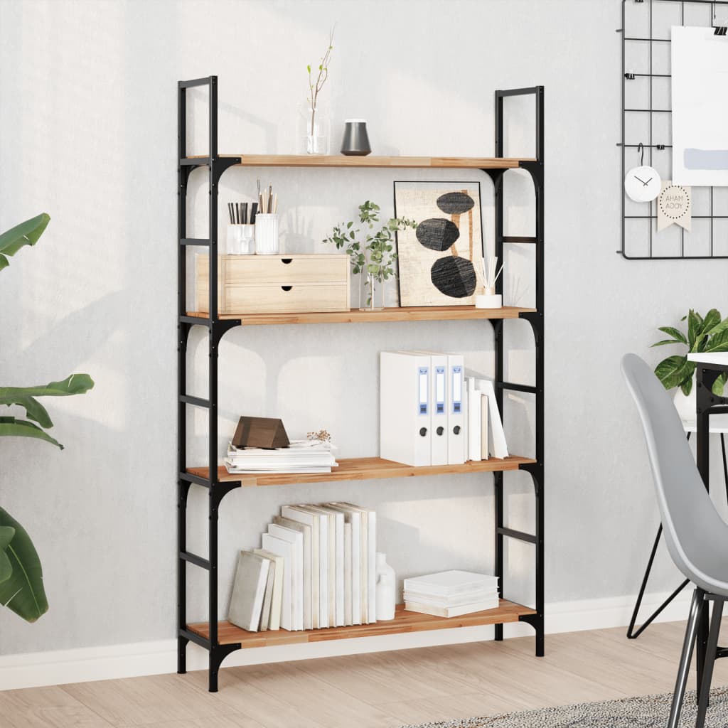 Étagères flottantes 3 pcs 80x20x2 cm acacia massif à l'huile - XIOS