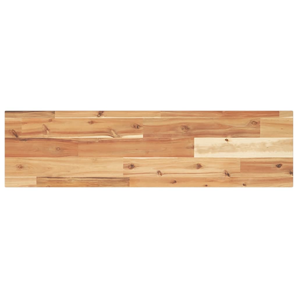 Étagères flottantes 4 pcs 80x20x2 cm acacia massif à l'huile - XIOS