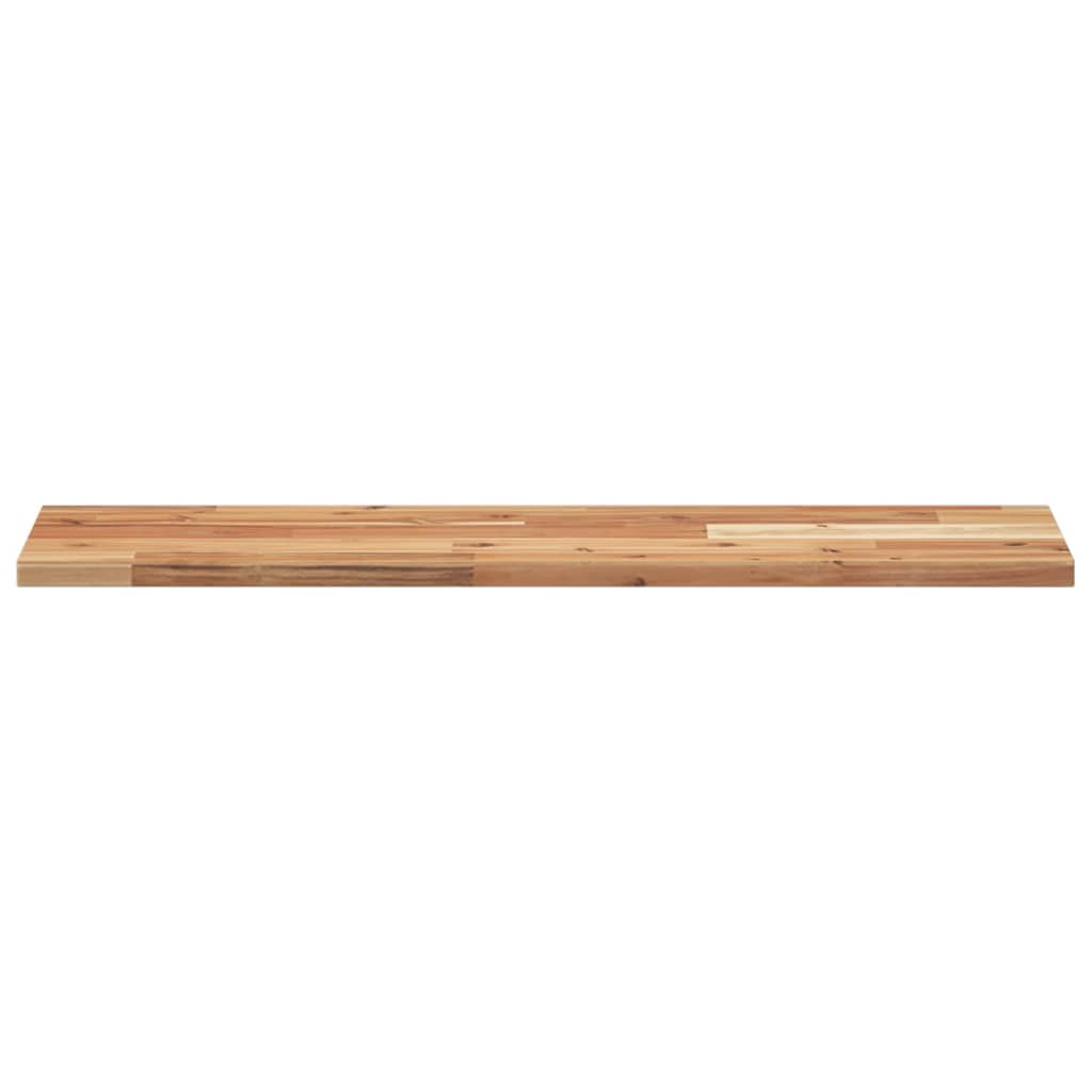 Étagères flottantes 2 pcs 100x20x2 cm acacia massif à l'huile - XIOS