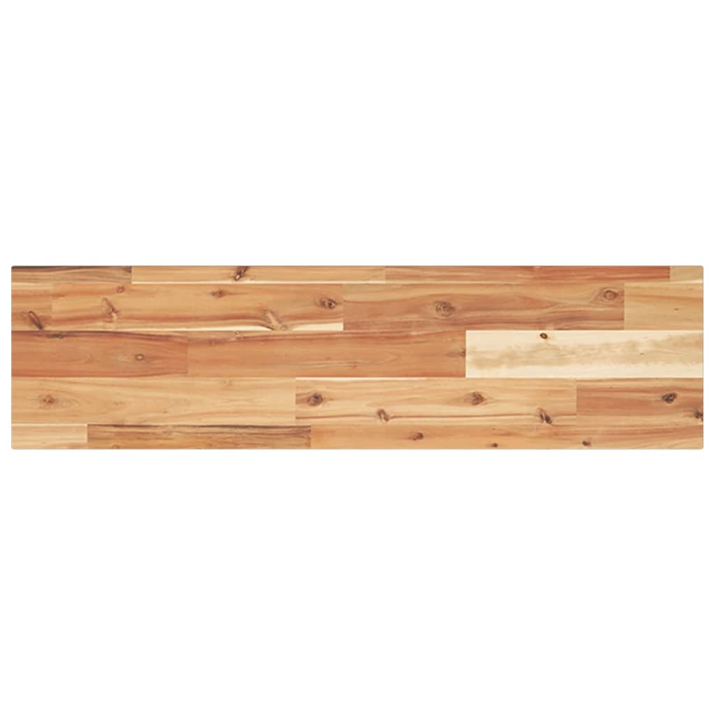 Étagères flottantes 3 pcs 100x20x2 cm acacia massif à l'huile - XIOS