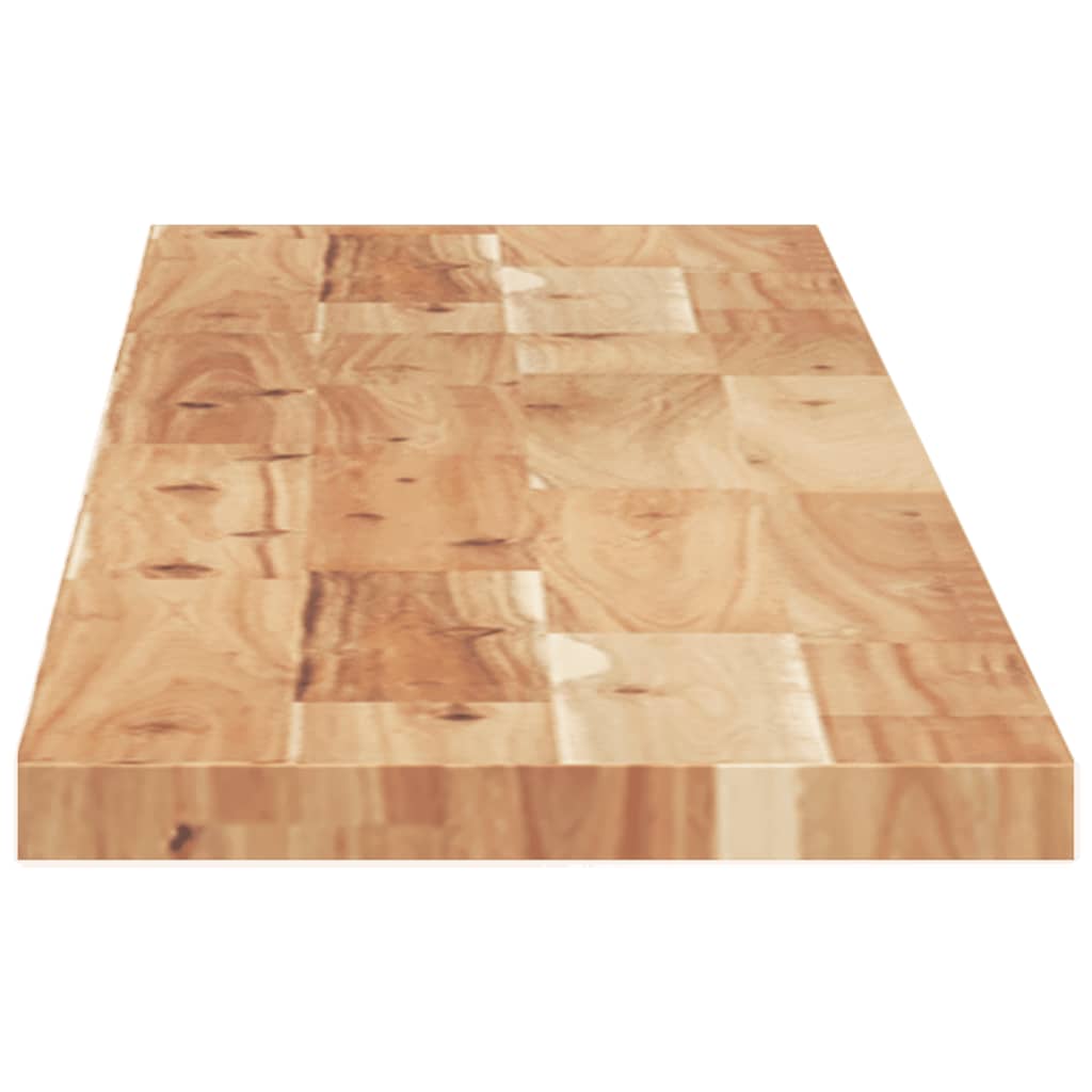 Étagères flottantes 2 pcs 120x20x2 cm acacia massif à l'huile - XIOS