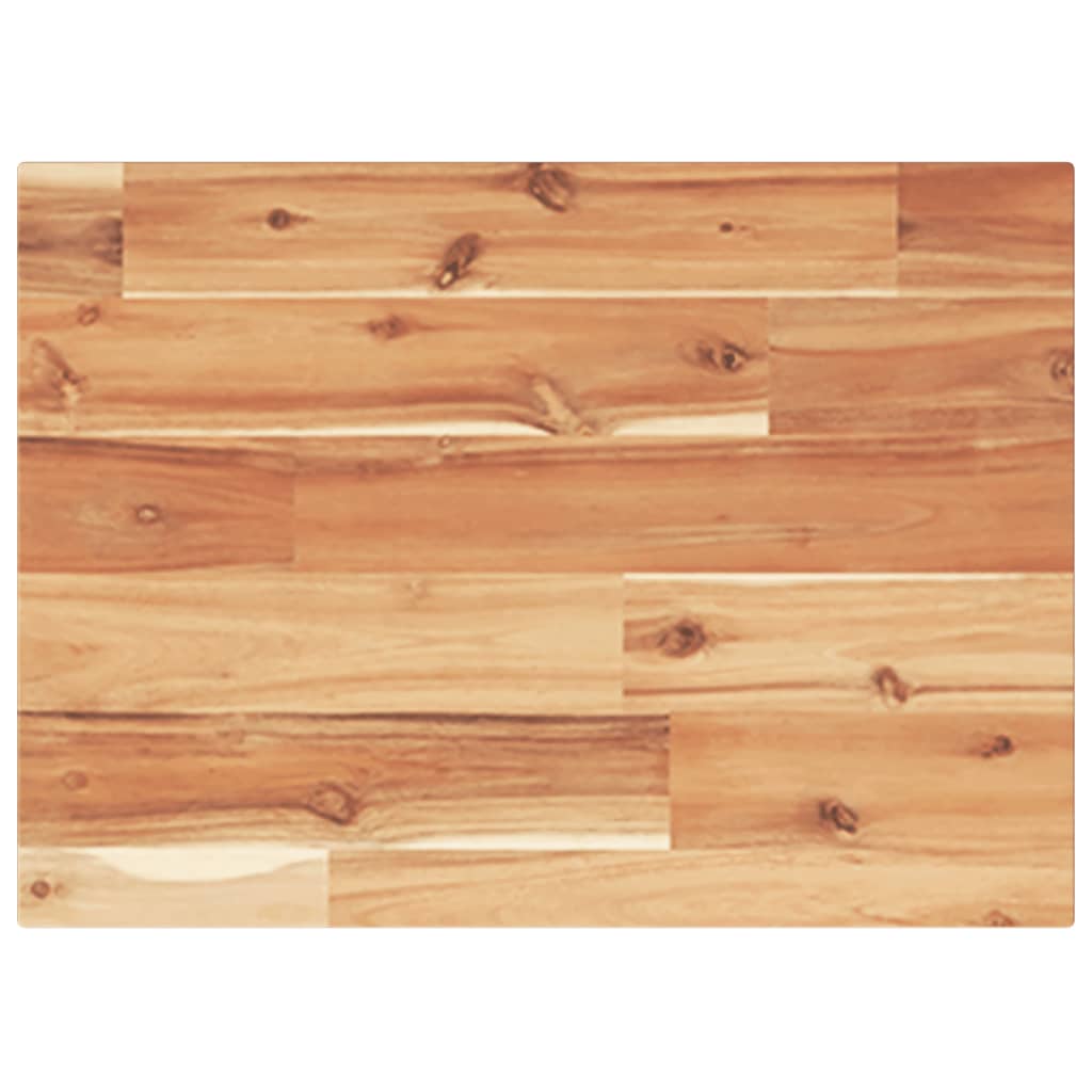 Étagère flottante 60x30x2 cm acacia massif finition à l'huile - XIOS