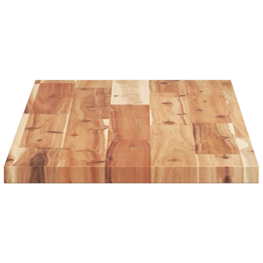 Étagère flottante 80x30x2 cm acacia massif finition à l'huile - XIOS