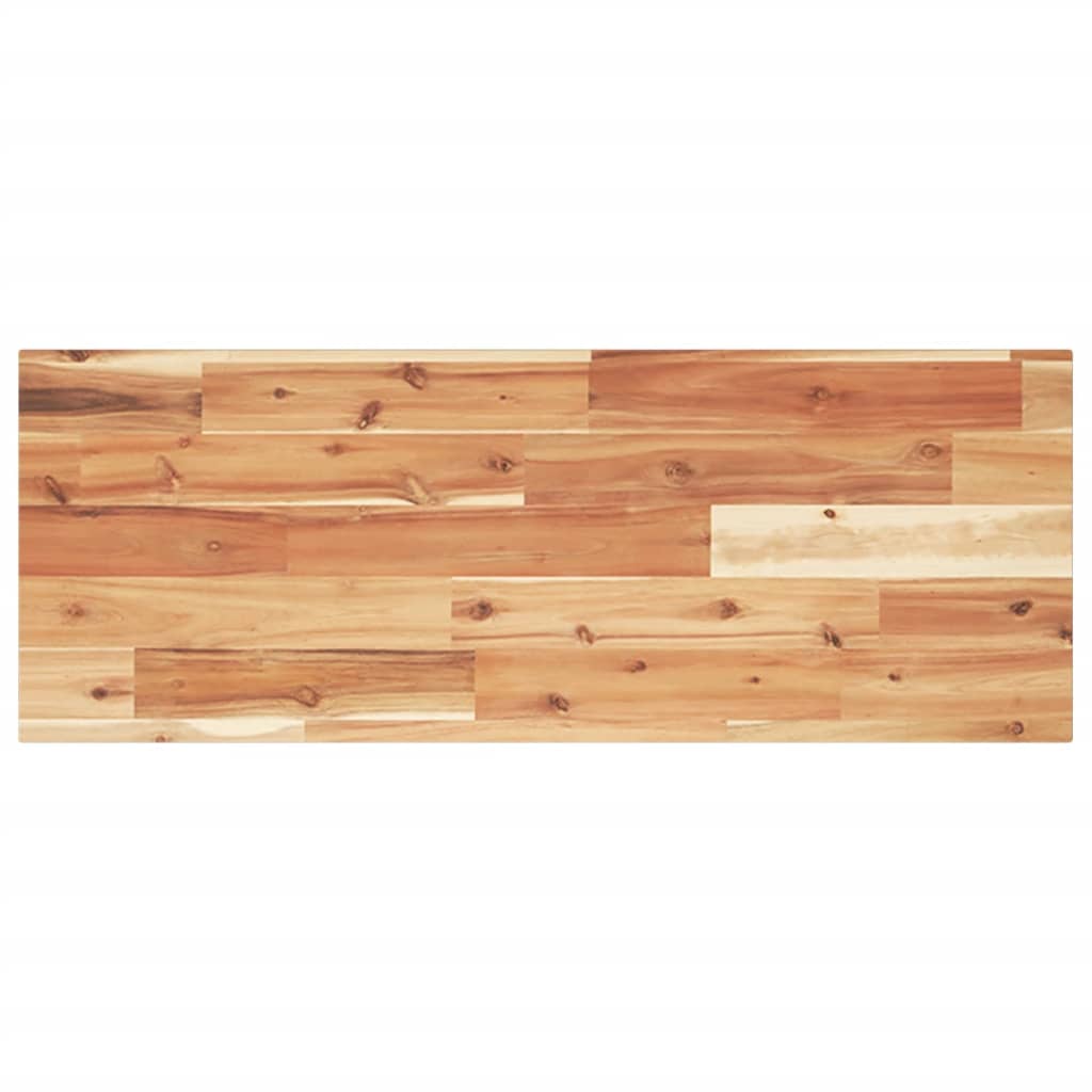 Étagère flottante 100x30x2 cm acacia massif finition à l'huile - XIOS