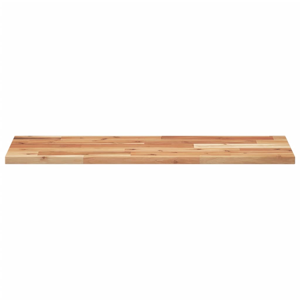 Étagère flottante 100x30x2 cm acacia massif finition à l'huile - XIOS