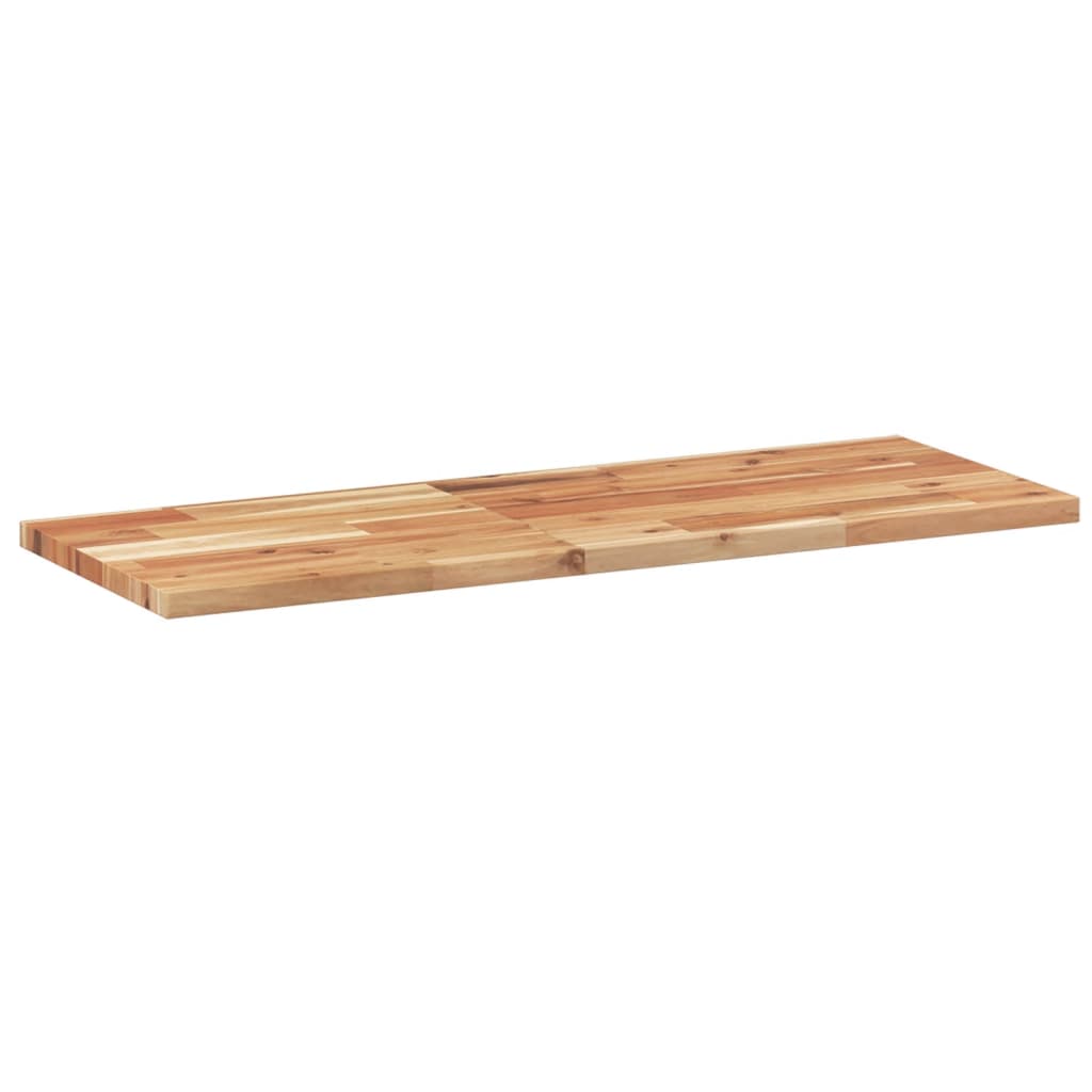 Étagère flottante 100x30x2 cm acacia massif finition à l'huile - XIOS