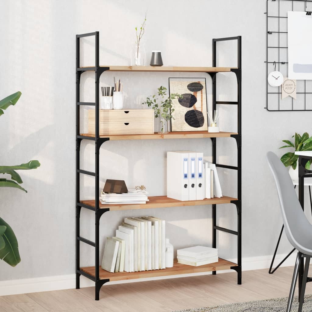 Étagère flottante 100x30x2 cm acacia massif finition à l'huile - XIOS