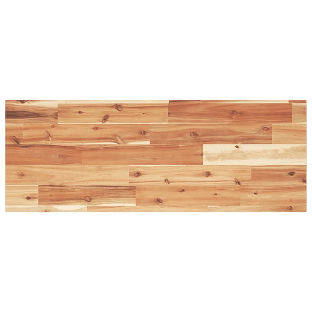 Étagères flottantes 2 pcs 100x30x2 cm acacia massif à l'huile - XIOS