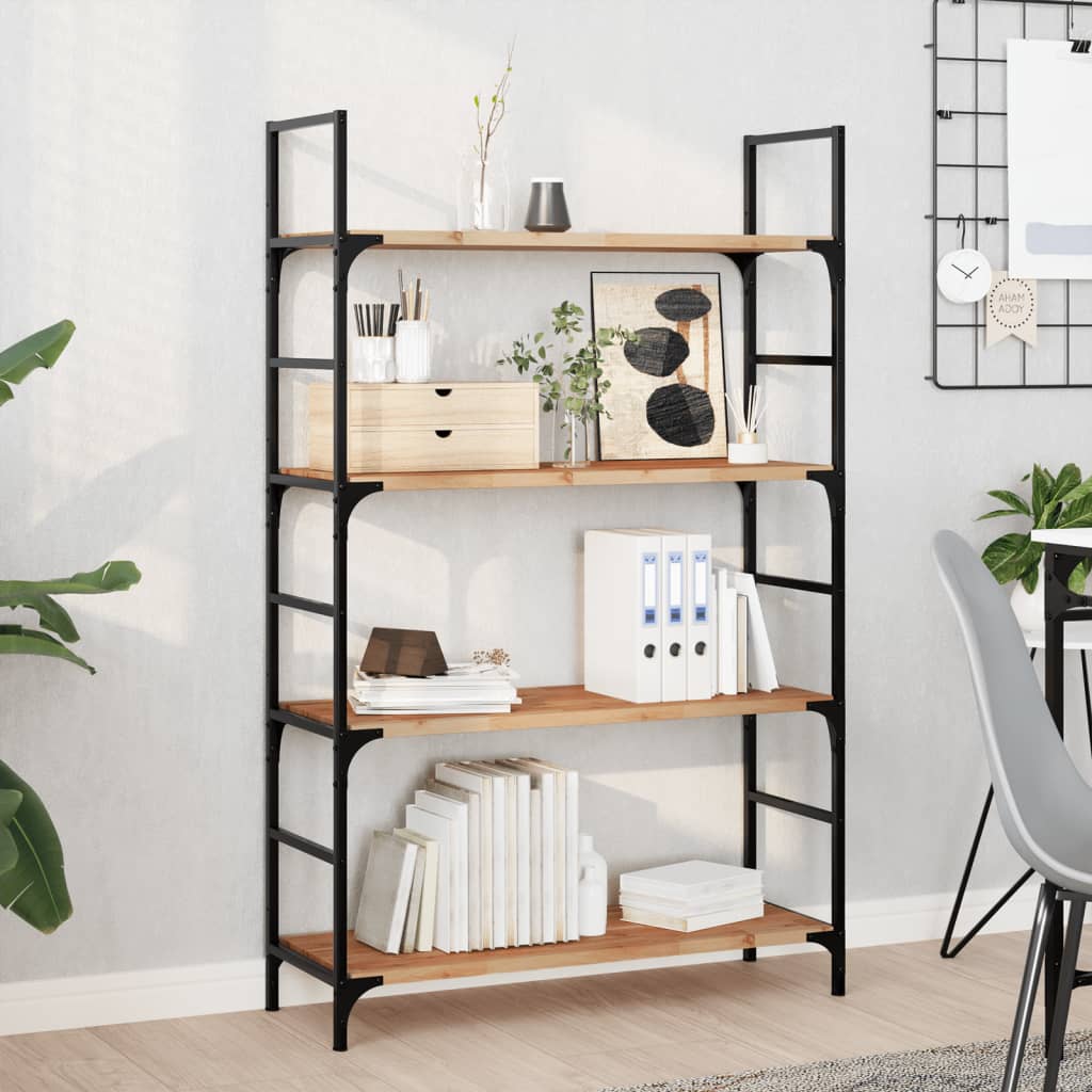 Étagères flottantes 2 pcs 100x30x2 cm acacia massif à l'huile - XIOS