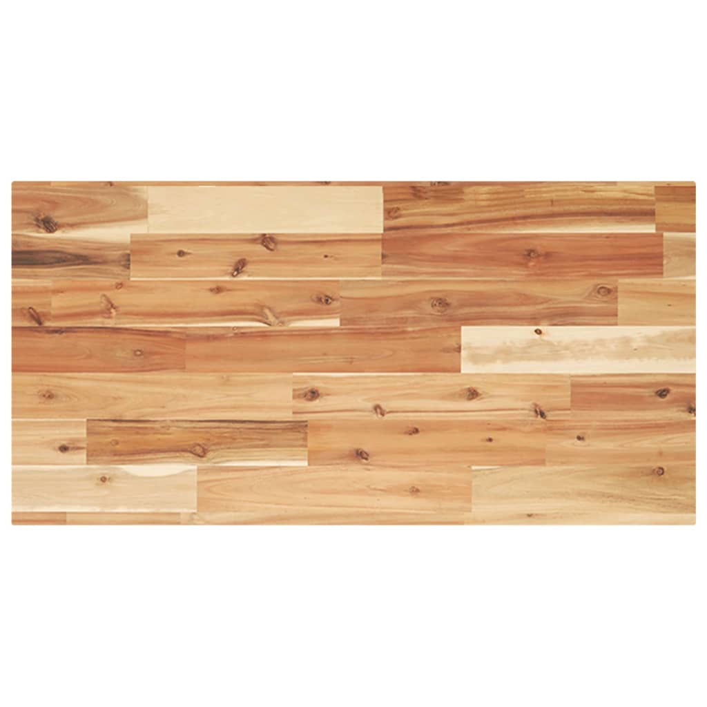 Étagère flottante 60x40x2 cm acacia massif finition à l'huile - XIOS