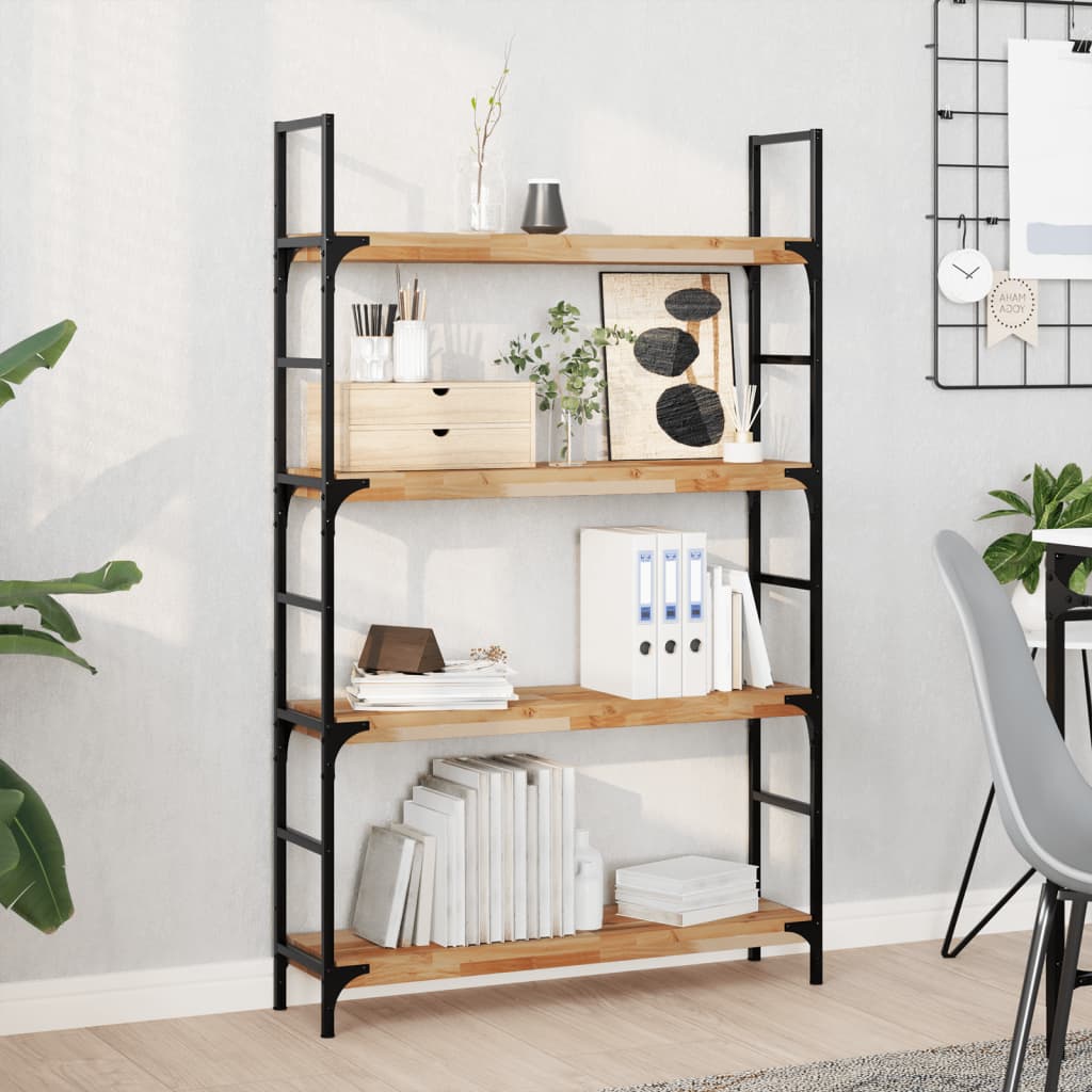 Étagères flottantes 3 pcs 80x20x4 cm acacia massif à l'huile - XIOS