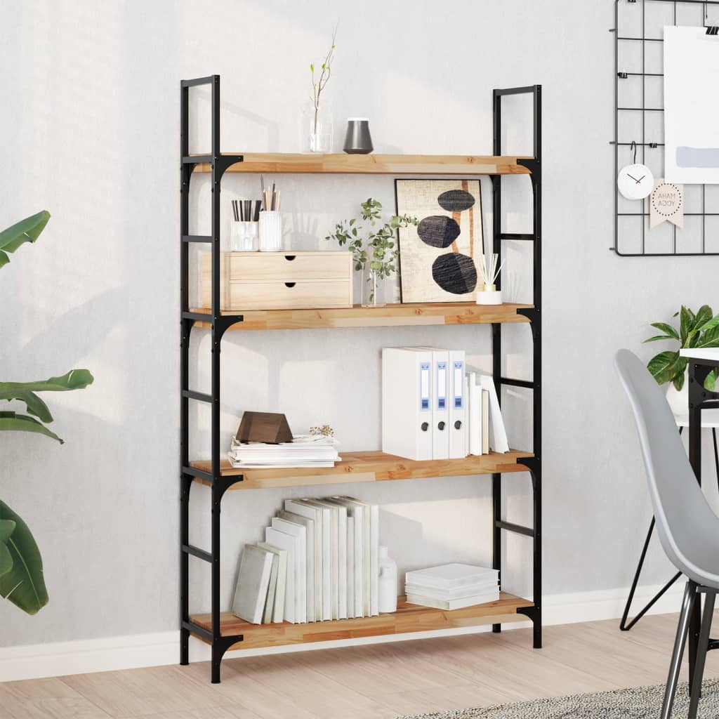 Étagères flottantes 3 pcs 100x20x4 cm acacia massif à l'huile - XIOS