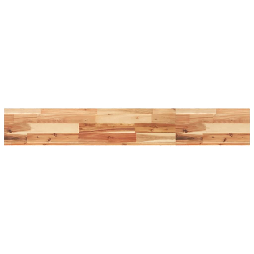 Étagère flottante 160x20x4 cm acacia massif finition à l'huile - XIOS